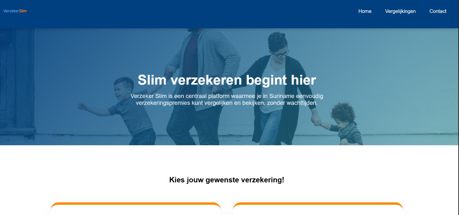 VerzekerSlim interface